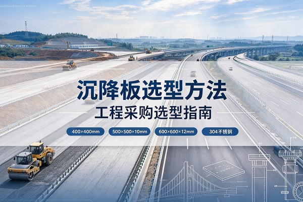 丰宁沉降板选择方法