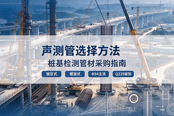 丰宁声测管选型标准