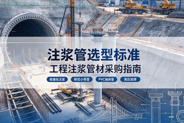 丰宁注浆管选型标准
