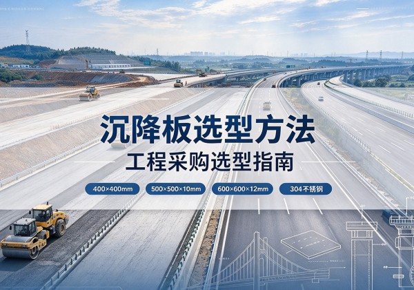 丰宁沉降板选择方法